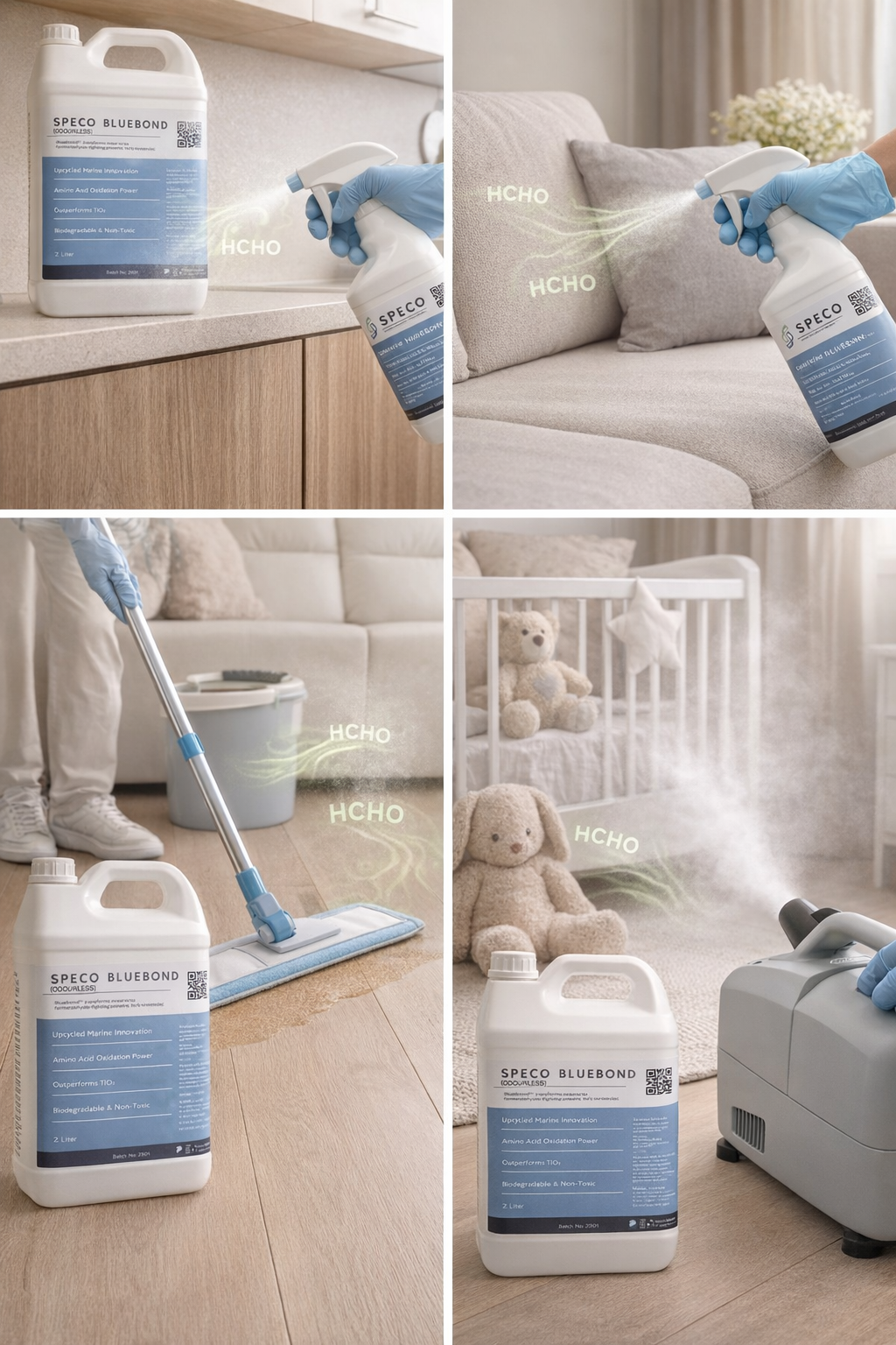 Speco BlueBond (Formaldehyde Neutralizer + Antimicrobial Coating)