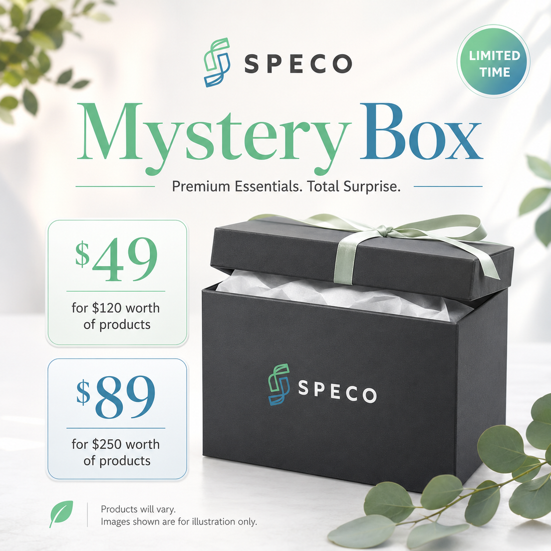 Speco Mystery Box